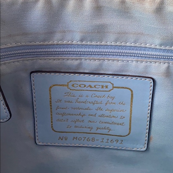 👜 Authentic Coach Signature Tote & Coin Purse👜 - Picture 12 of 15